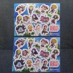 ONE PIECE FILM  RED シール　イオン　ワンピース