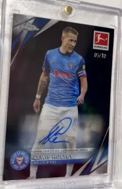 topps chrome Bundesliga ホルトビー10シリサインauto