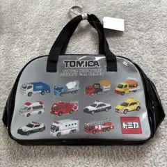 新品　トミカ　プールバッグ　ビーチバッグ　パトカー　働く車　ボストンバッグ