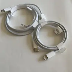 Apple純正 USB-C充電ケーブル（2種類）