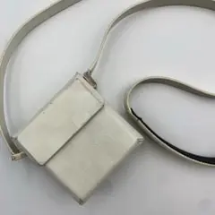 ヴィトン ダミエ ショルダーバッグ ボックス型 ホワイト