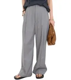 23SS✨極美品✨Deuxieme Classe WOOL TRO タックパンツ