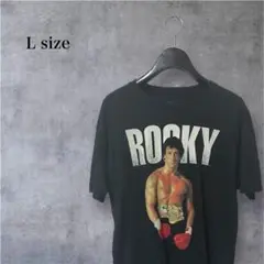 希少 ロッキー Tシャツ ブラック Lサイズ