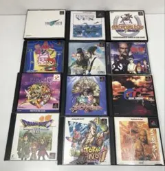PS1 PlayStation1 ソフト　まとめ　12点　FF ドラクエ　その他