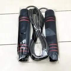 【新品】 調整可能 縄跳び おもり ブラック レッド トレーニング ウエイト