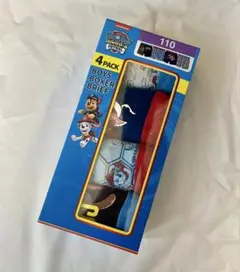 【新品未開封】PAW PATROL ボクサーブリーフ 4枚セット 110サイズ