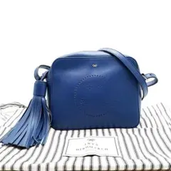 美品 アニヤハインドマーチ ショルダーバッグ スマイリー 03-22032604