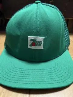 7up USA製グリーン メッシュキャップ