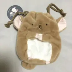 ブルーブルーエ ぽちゃぬい チンチラぽちゃ巾着