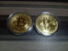 ビットコイン　レプリカ　ゴルフボールマーカー