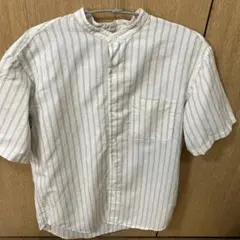 UNIQLO ストライプ柄 半袖シャツ S