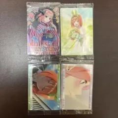 五等分の花嫁　カード4点セット