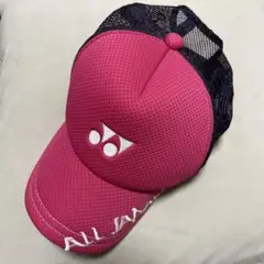 ヨネックス メッシュキャップ ピンク ネイビー