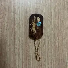 金杢犀　ドッグタグ　十五夜きつね