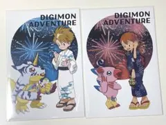 デジモン　ヤマト＆空　ポスカセット