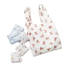 【新品.未使用】♡ジェラートピケ♡ベア柄　エコバッグ♡
