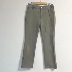 【メルローズクレールMELROSE CLAIRE】パンツ 4 グリーン系 綿