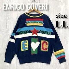 【美品】ENRICO COVERI セーター LL相当