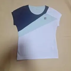 FILA 斜めカラーブロック Tシャツ Lサイズ