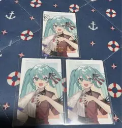 プロセカ エピックカード 初音ミク セカライ 箔押し N まとめ売り3点