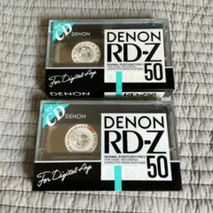 新品未使用　未開封　DENON rdーz 50 カセットテープ　デンオン