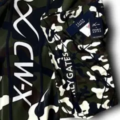 M パーリーゲイツ ワコール CW-X 日本製 ハーフタイツ スパッツ 迷彩