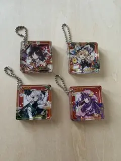 東方LostWord　ジュエルアクリルキーホルダー　4点セット