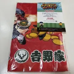 吉野家 パワスピ 周年コラボキャンペーン フェイスタオルB☆新品未使用