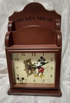 ディズニー　ミッキーマウス　時計　キーケース　レターボックス　掛け時計　置き時計