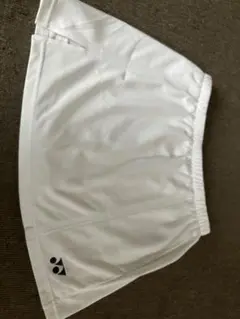 YONEX ホワイト スコート Lサイズ