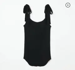 SHISHIKUI RIBBON CAMI / BLACK