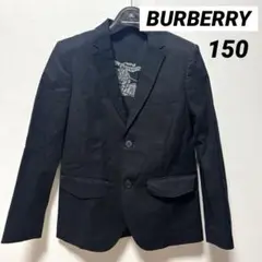 美品　バーバリーロンドン　Burberry ブラックブレザー　ジャケット　150