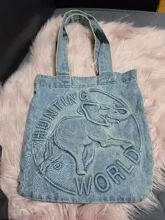 HUNTING WORLD ハンティングワールド デニムトートバッグ