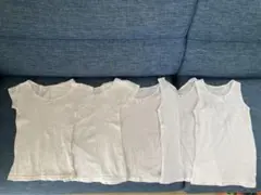 アンダーシャツ　下着　5枚セット 100cm 110cm