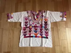 メキシコ刺繍ブラウス