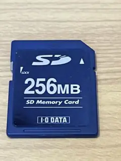 送料無料　I−O・データ　256MB SDカード