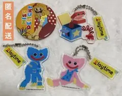 ポピープレイタイム　ポピプレ　ミスディライト 缶バッジ、ハギーワギー他　アクキー