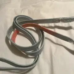 和装帯揚げ 銀鼠に錦糸