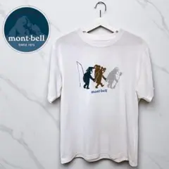 mont-bell クマイラスト Tシャツ