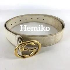 GUCCI グッチ ベルト ホワイト レディース ブランド