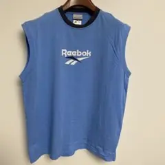 Reebok リーボック 青 ノースリーブ タンクトップ XL