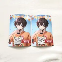 AMPTAKxCOLORS あっと セブンイレブン ランダムブロマイド