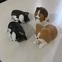 犬の置物（ガチャガチャ）