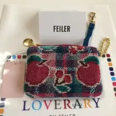 フェイラー ラブラリー レトロフルーツチェック キー&カードポーチ ①