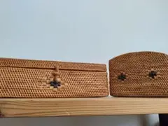 アタ ティッシュケースとリモコンスタンド セット