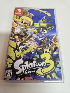 【動作確認済】スプラトゥーン3　ソフト　カセット　Nintendo Switch