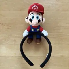 USJ マリオ カチューシャ ぬいぐるみ付き ユニバ マスコット 赤 任天堂