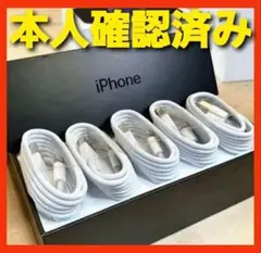 5本セット iPhone 充電器ライトニングケーブル 1m(100cm)