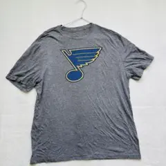 STLブルース プリントTシャツ XL グレー