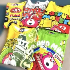 140cm　Tシャツ5枚セット　JAM半袖　派手かわ　まとめ売り